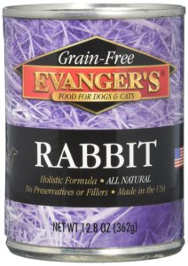 Evangers Grain Free Rabbit Cat Food